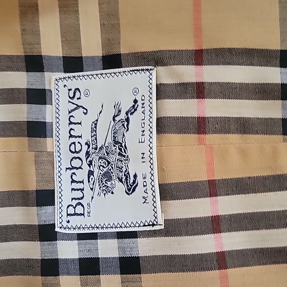 BURBERRYS VINTAGE  Black Trench Coat Womens - Picture 12 of 12